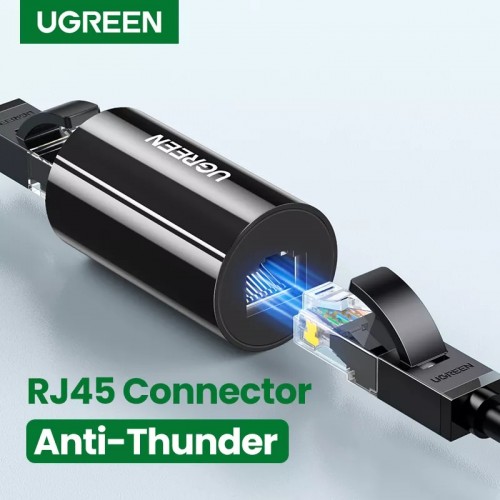 UGREEN Anti-Thunder RJ45 Ethernet Connector (Black)