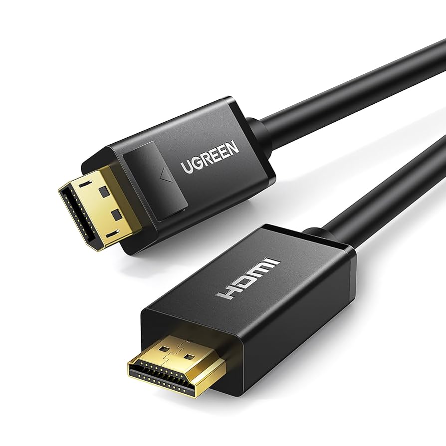 UGREEN DP Male to HDMI Male Cable 3m (Black)