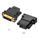 UGREEN DVI 24+1 Male to HDMI Female Adapter (Black)