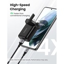 UGREEN Fast Charging Power Adapter with QC3.0 UK (Black)