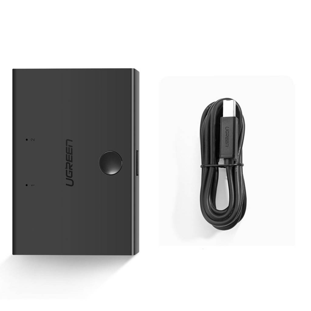 UGREEN USB 2.0 Sharing Switch 2x1 (Black)