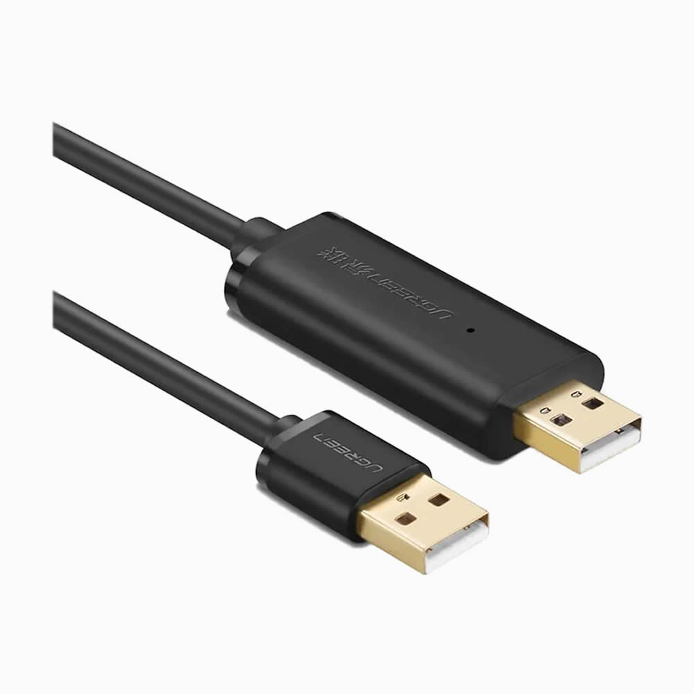 UGREEN USB 2.0 Data link cable-Black  2M   Black