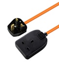 [86603] Masterplug Heavy Duty 13A Single Socket Extention Plug - 10M Image 