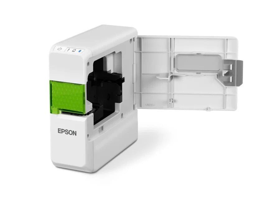 [86446] LABELWORKS Epson LW-C410PX Portable Bluetooth Label Machine Printer for Home and Office Image 