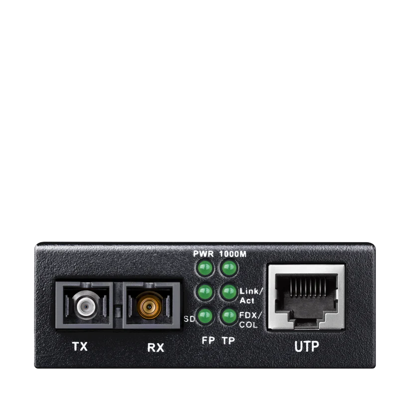 [86444] Cudy 10/100/1000M Gigabit PoE+ Media Converter Image 