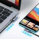 UGREEN Right Angle USB-A to USB-C Cable 2m (Space Gray)