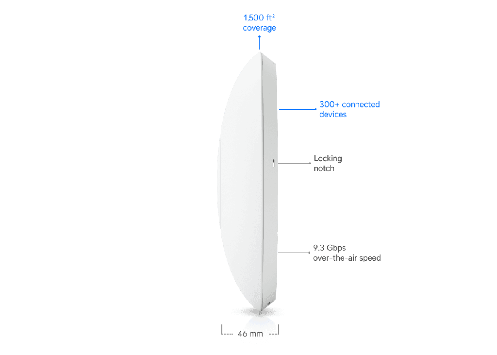 [85985] Ubiquiti UniFi WiFi 7 Access Point U7 Pro Image 