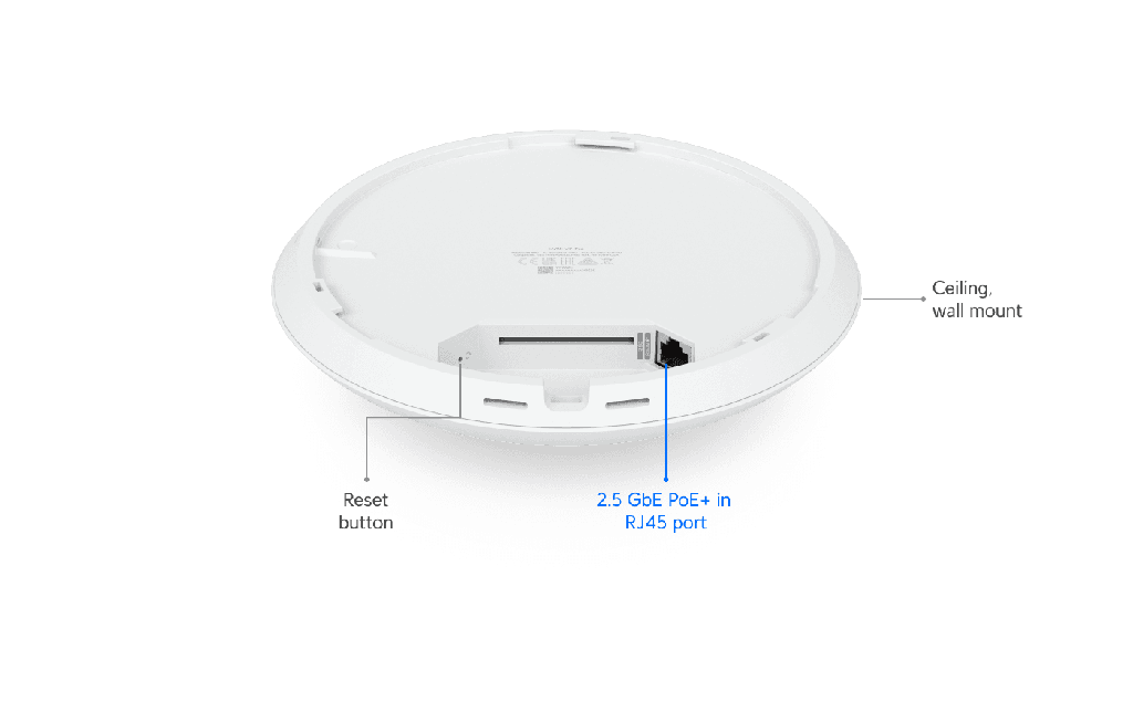 [85985] Ubiquiti UniFi WiFi 7 Access Point U7 Pro Image 