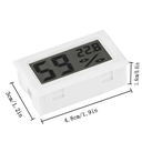 [85876] Digital LCD Thermometer Hygrometer With Probe Temperature Humidity Gauge Image 
