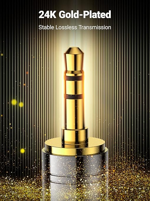 [85801] UGREEN 3.5mm Male to 6.35mm Female Adapter Image 