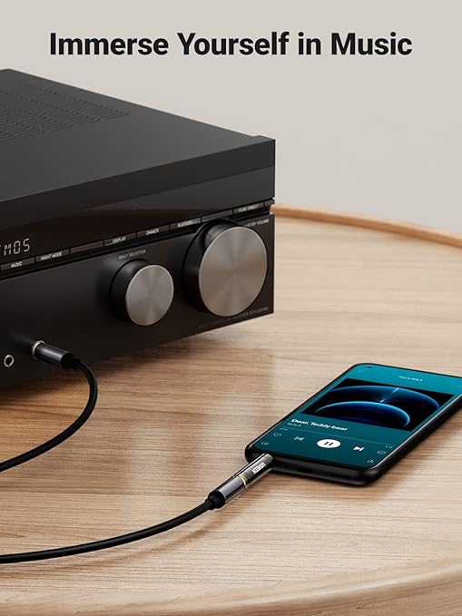 [85801] UGREEN 3.5mm Male to 6.35mm Female Adapter Image 