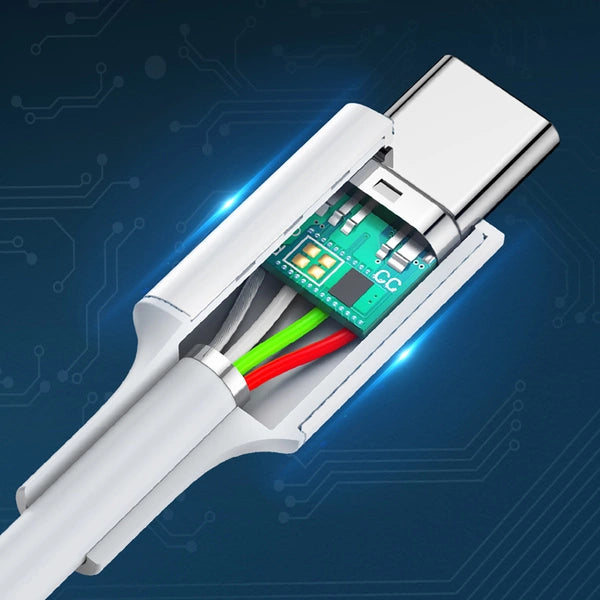 [80998] UGREEN Type C 3.1 Male To Male Charger Cable White 1.5M Image 