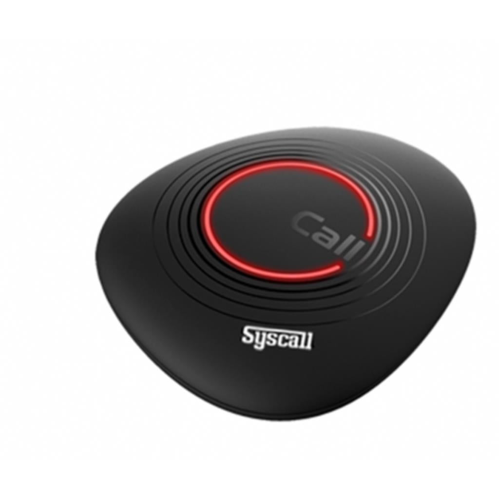 [85715] Syscall Waterproof IP67 call button transmitter - 1 Button bell (black) Image 