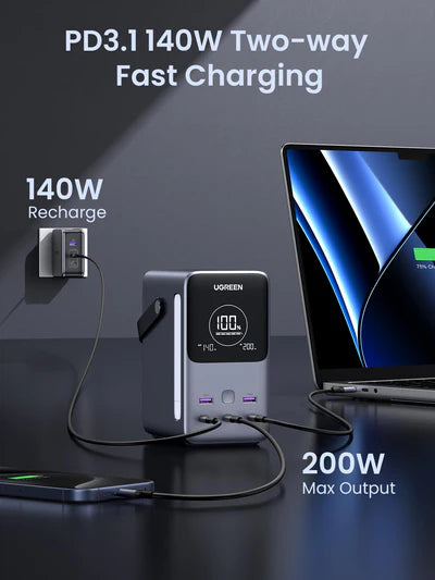 [85786] UGREEN 48000mAh 300W Fast Charging Power Bank Image 