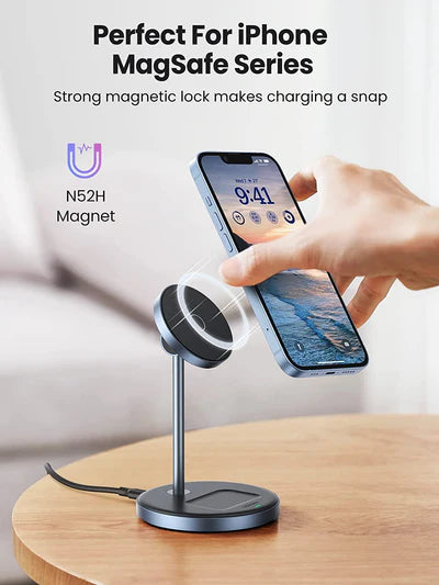 [85785] UGREEN 2-in-1 Wireless Charger Image 