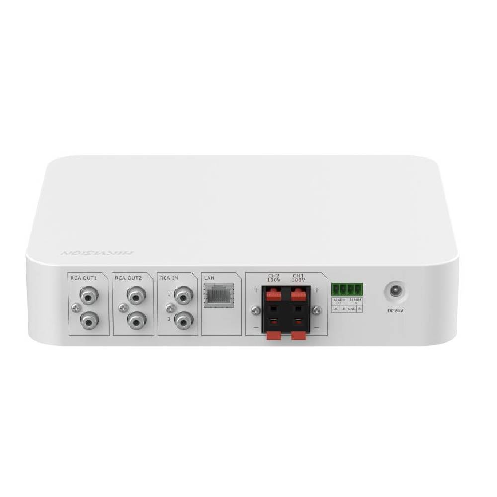[85652] Hikvision 80W 2-Zone Network Amplifier Image 