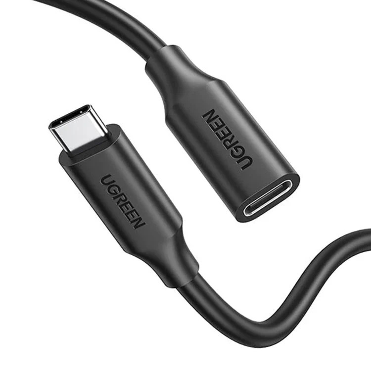 UGREEN USB-C/M to USB-C/F Gen2 5A Extension Cable 1m (Black)