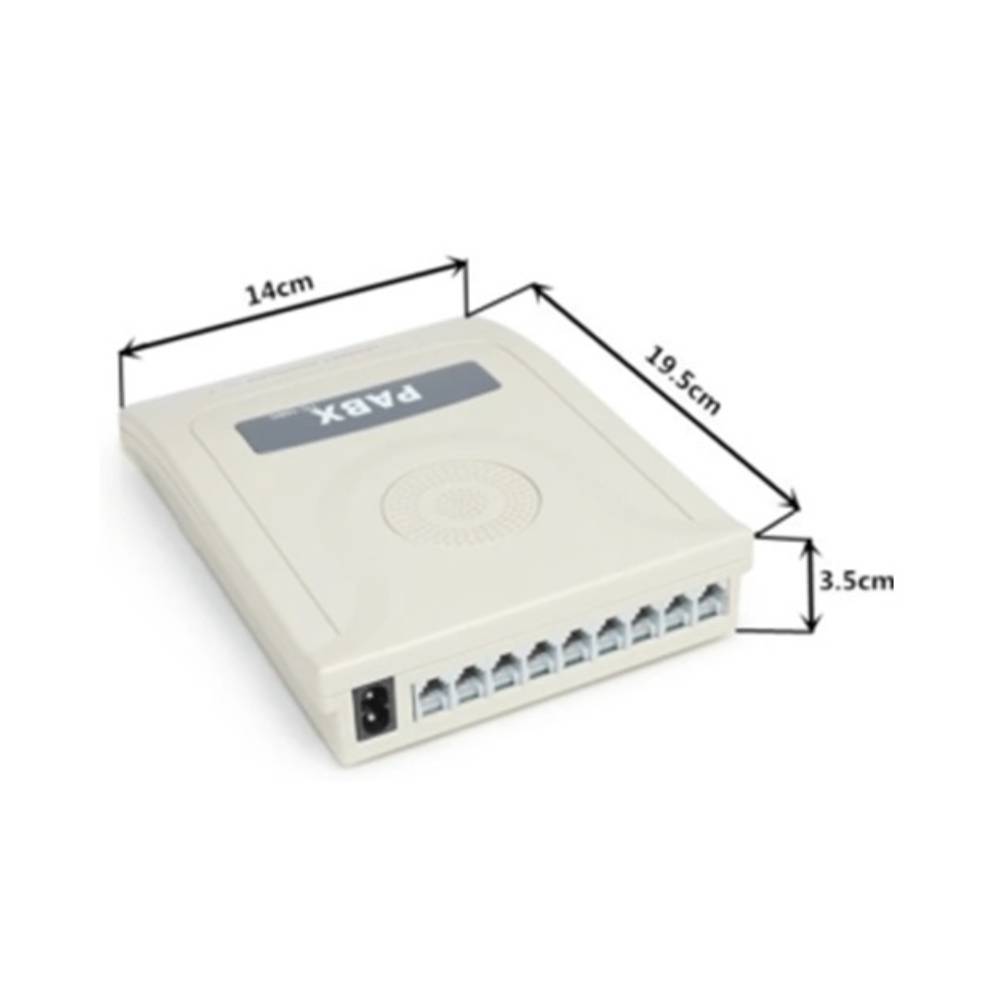 [85429] Mini PABX 1-Co 8-Extentions Telephone Exchange System Image 