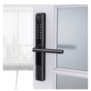 [85385] LILIWISE Ultra Slim Smart Door lock Aluminium Door, Fingerprint, RFID, WiFi with Mechanical Keys (3585 mortise) Image 