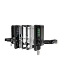 [85383] LILIWISE Smart Door lock Handle, Fingerprint, RFID, WiFi with Mechanical Keys (US Latch) Image 