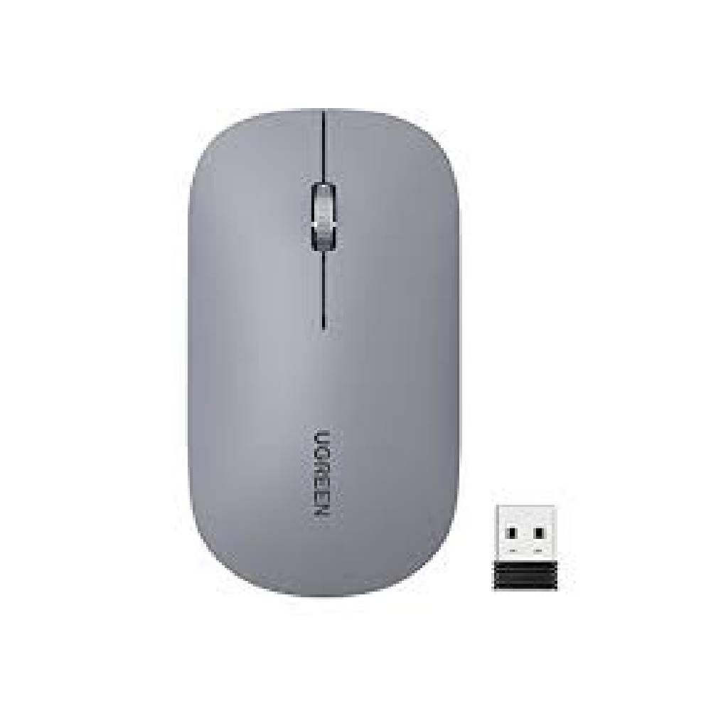 [85379] UGREEN Portable Wireless Mouse (Gray) Image 