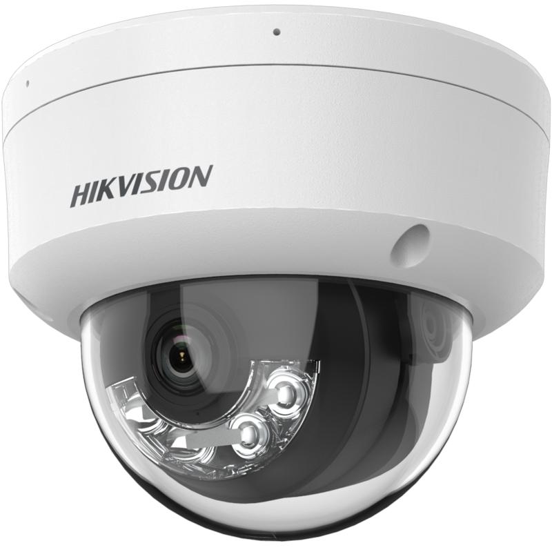 [85609] Hikvision 2 MP Smart Hybrid Light Fixed Dome Network Camera Image 