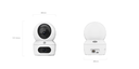 [85585] EZVIZ Dual-Lens Pan & Tilt Wi-Fi Camera 2K⁺ & 2K⁺ AI Detection Color Night Vision Image 