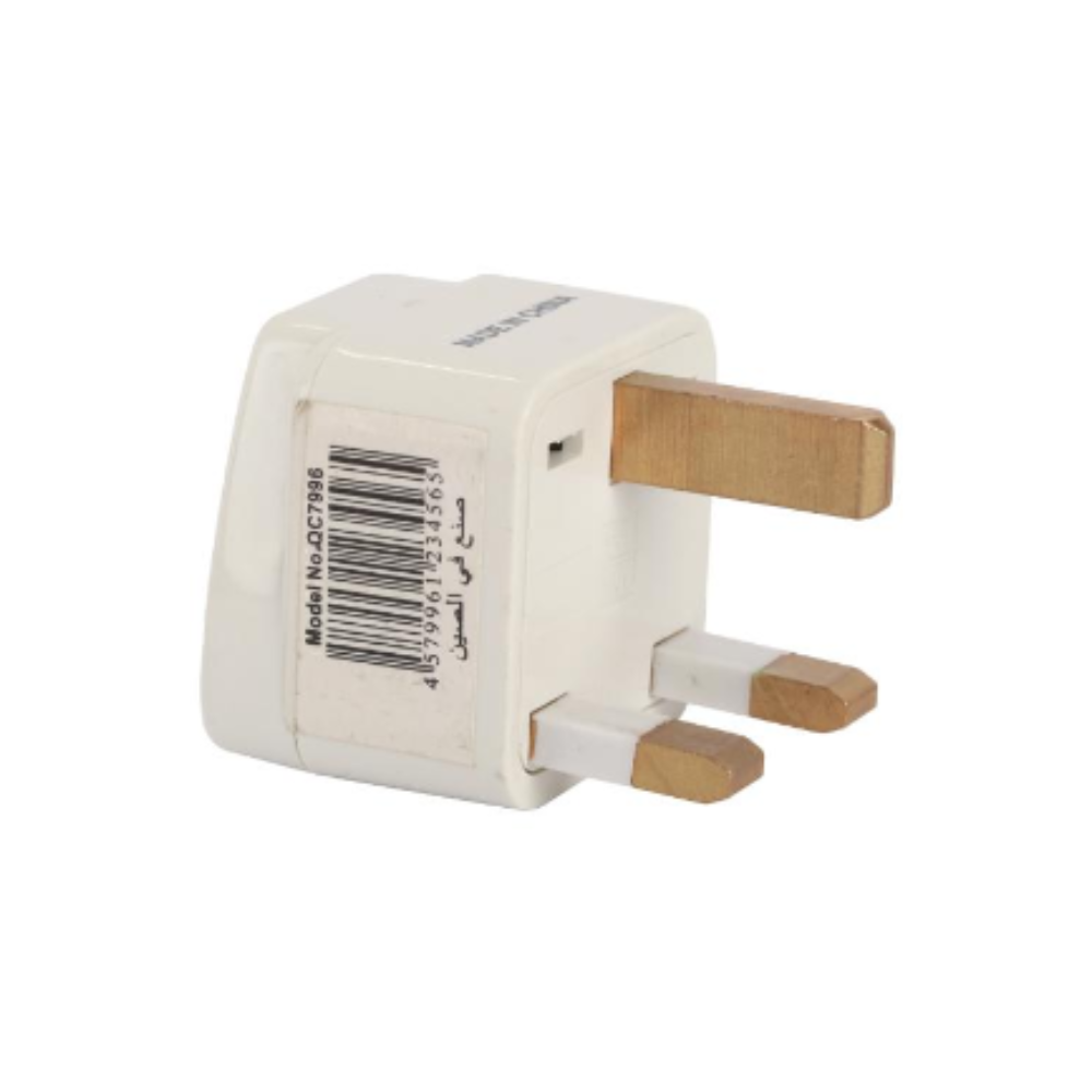 [83778] Terminator Travel Adaptor Universal Socket 3 Flat Pin Image 