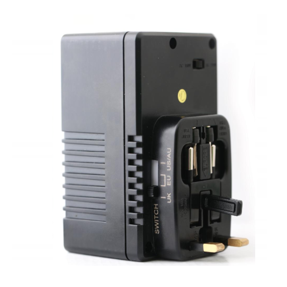 [83732] Terminator Multi Pin Travel Voltage Converter with Universal Socket (150W) Image 