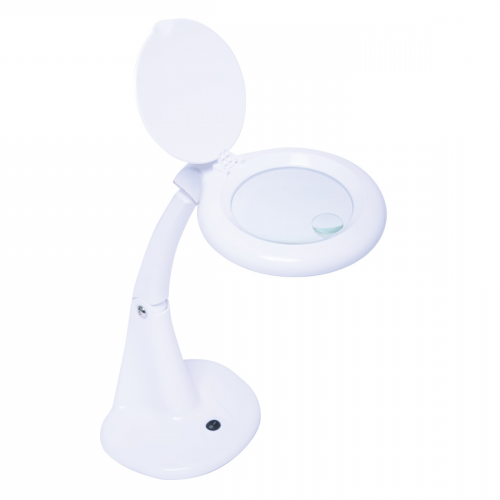 [83445] LED Desk Type Magnifier Lamp 1.75x (3D) / 4x (12D) Image 