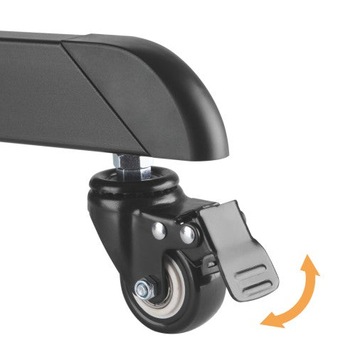 [82117] Mobile TV Cart/Trolley 32’’-55’’ Flat Panel Displays up to 35kg/77lbs Image 