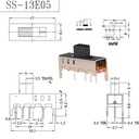 [83579] Slide Switch SS13E05 Image 