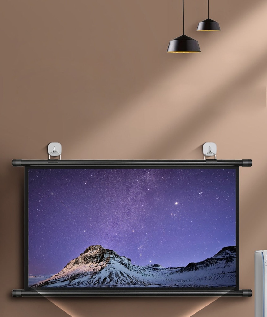 [61831] Tripod Projector Screen - 84" 16:9 Image 