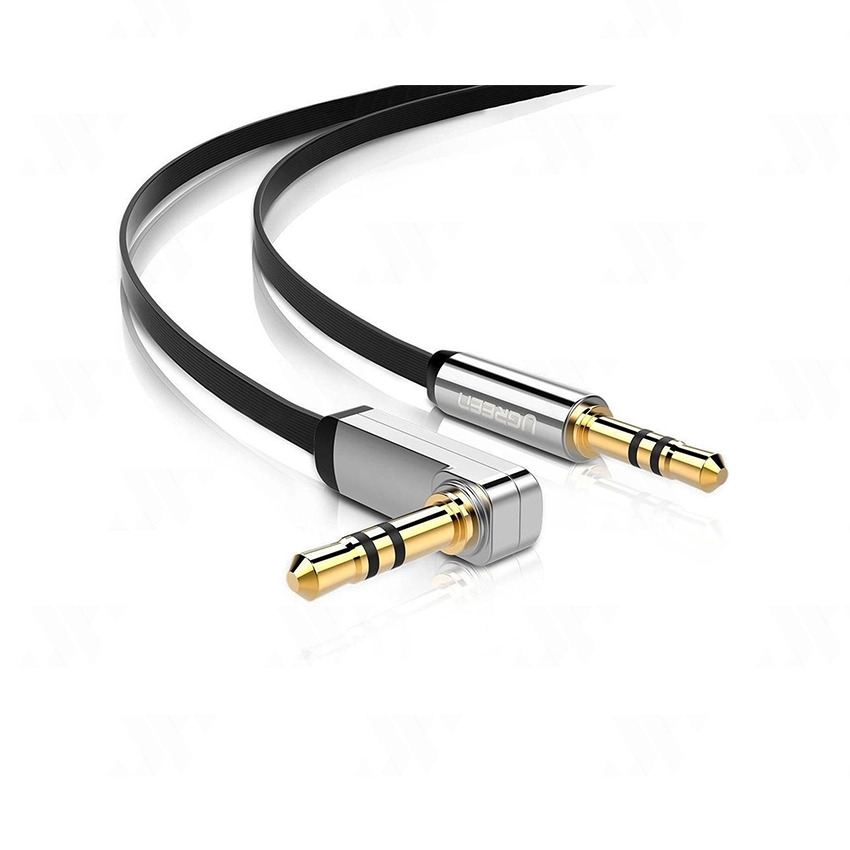 UGREEN 3.5mm Male to 3.5mm Male Straigth to Right Angle 0.5M