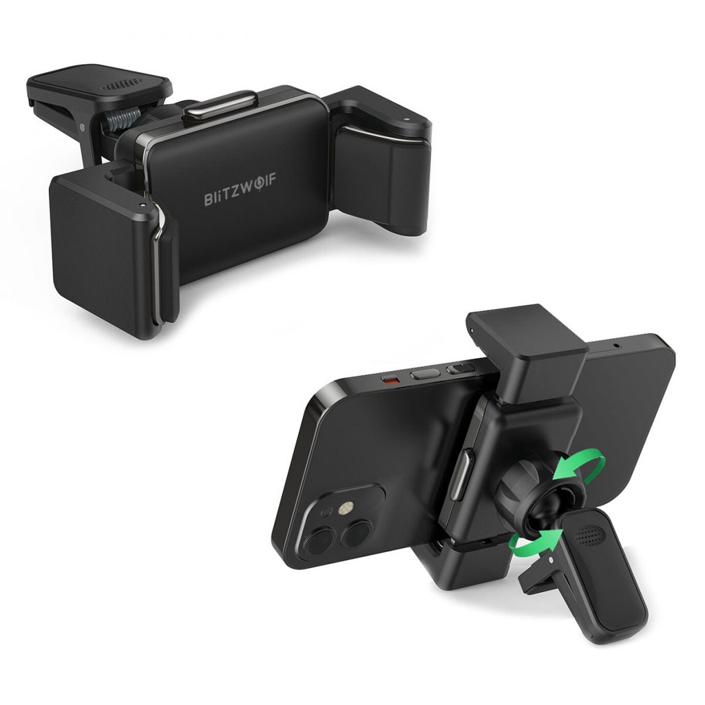 [83378] Clip-on 360° Rotation Car Mobile Phone Holder Image 