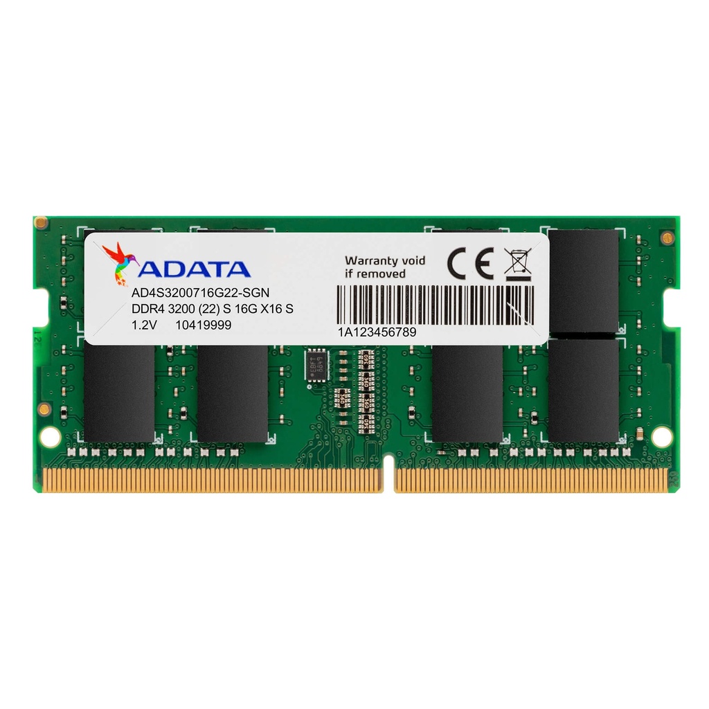 [82311] ADATA 16GB 3200MHz DDR4 SO-DIMM Laptop RAM Image 