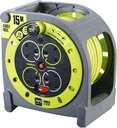 [82251] Masterplug Pro-XT 4 Socket Case Extension Cable Reel – 15M Image 
