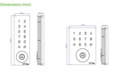 [82216] ZKTECO Waterproof Standalone Access Control Devices - MKW-V/ID Image 