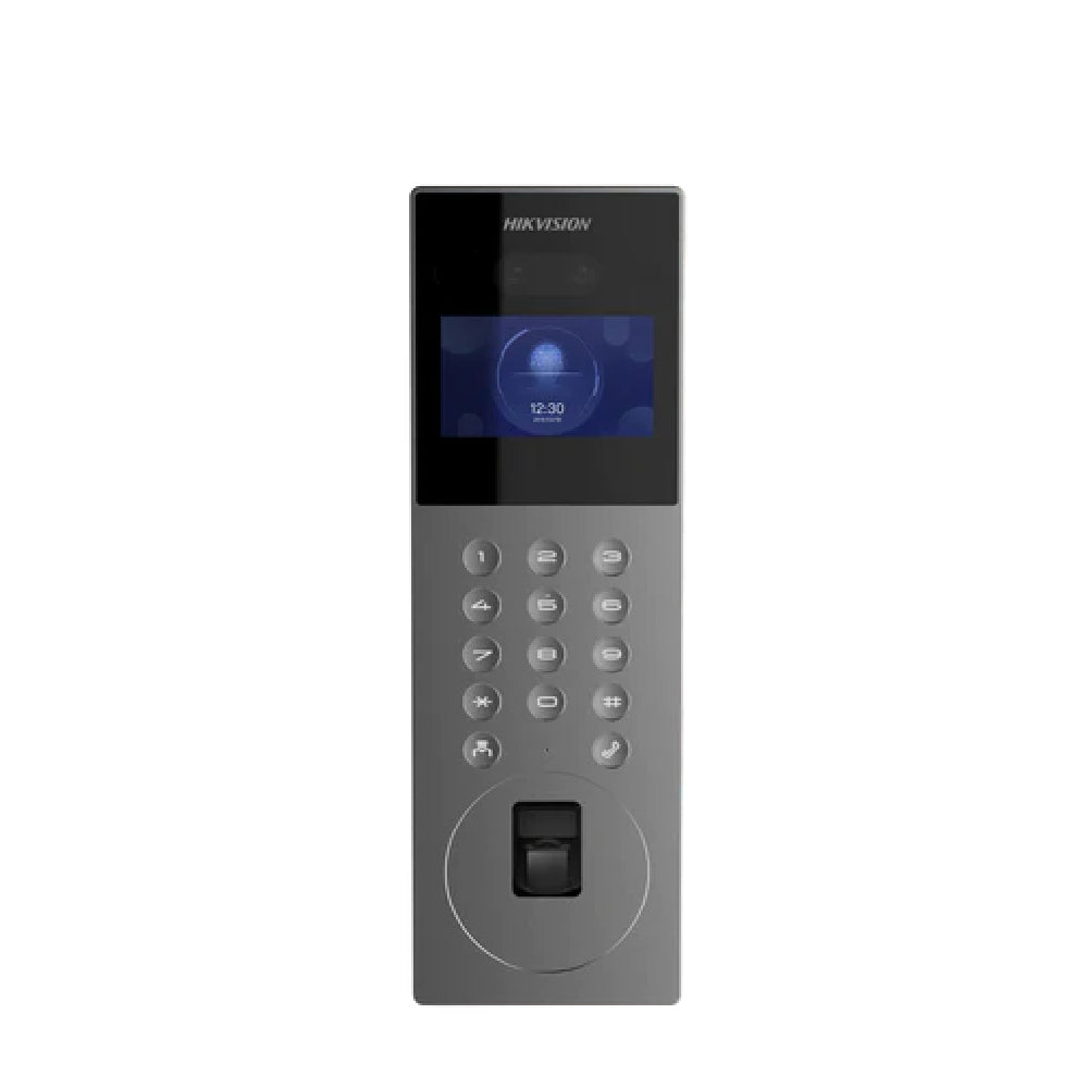 [82194] Hikvision Facial Door Station Unlock by Fingerprints, cards and face Image 