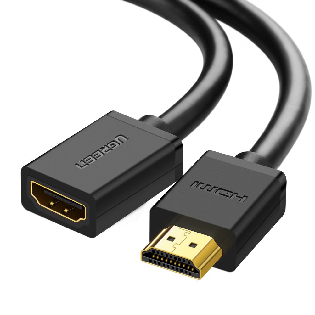 [82137] UGREEN HDMI Male to Female Cable 0.5m (Black) Image 