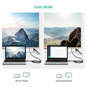 [82137] UGREEN HDMI Male to Female Cable 0.5m (Black) Image 