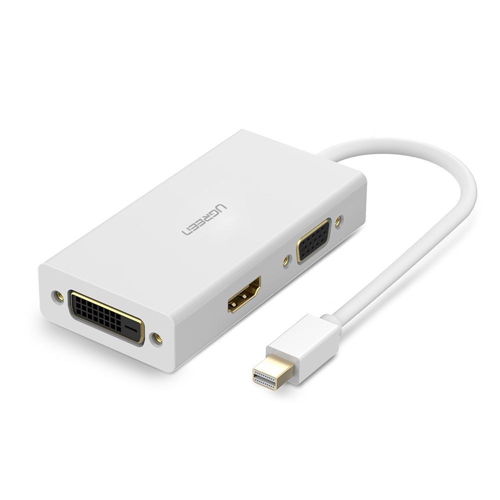 [82179] UGREEN Mini DP To HDMI/ VGA/ DVI(24+1) Converter Image 
