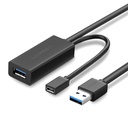 [82181] UGREEN USB 3.0 Extension Cable 5m (Black) Image 
