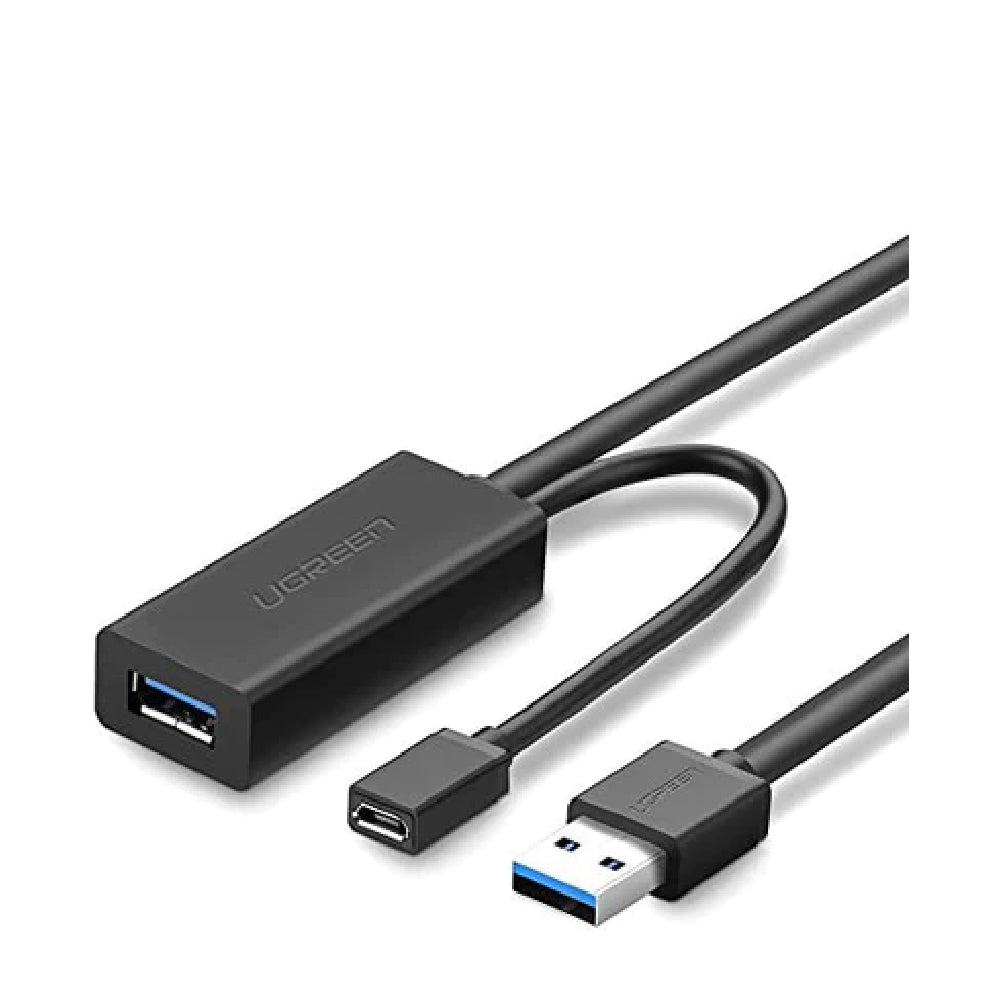 [82182] UGREEN USB 3.0 Extension Cable 10m (Black) Image 
