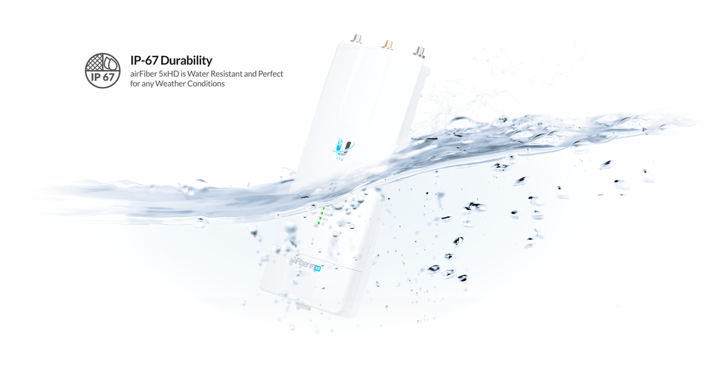 [80835] airFiber AF-5XHD 5 GHz Carrier Backhaul Radio with LTU Technology Image 