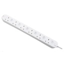 [80593] 6 Socket Extension Board - 2M Image 