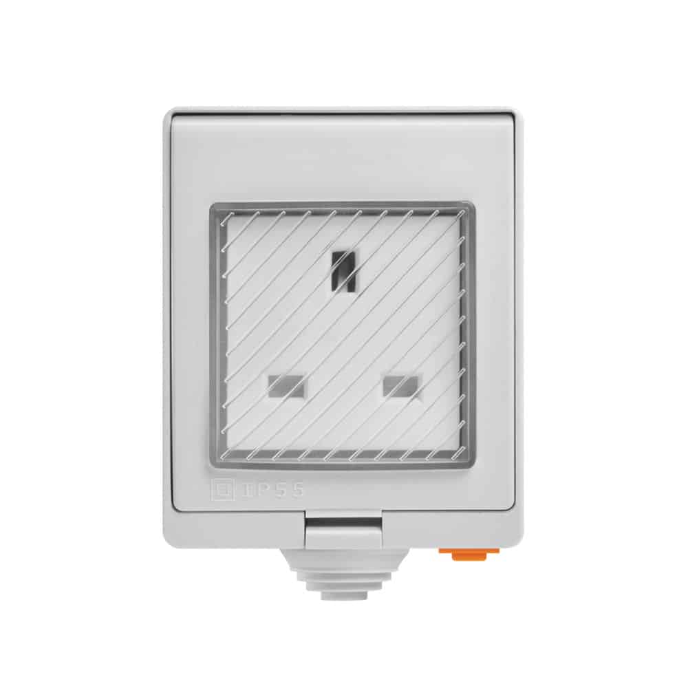 [81109] SONOFF S55 Waterproof Wi-Fi Smart Socket Image 