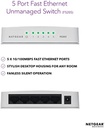 [69993] NetGear 5 Port Fast Ethernet Switch Image 