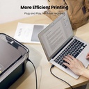 [80268] UGREEN USB 2.0 A Male to B Male printer cable - 3M Image 