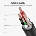 [80264] UGREEN USB 2.0 A Male to B Male printer cable -2M Image 
